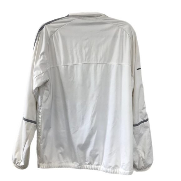 Nike White Golf Men's 1/2 Zip Pullover Jacket Windbreaker - Picture 2 of 11